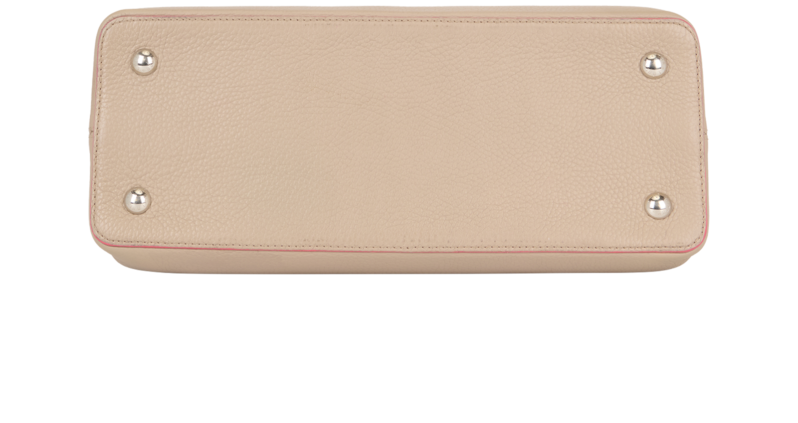 Capucine MM, &pound;2,800, Handbags, Grey, Leather, Top view